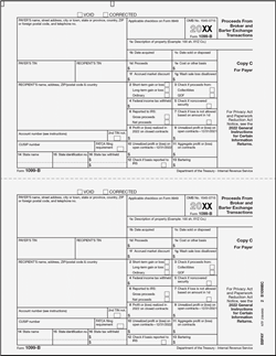 1099-B Payer Copy C - Laser Forms