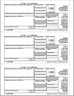 1099-PATR Payer or State Copy C - Laser Forms