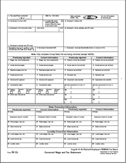 W-2C Employee’s Federal Copy B - Laser Forms